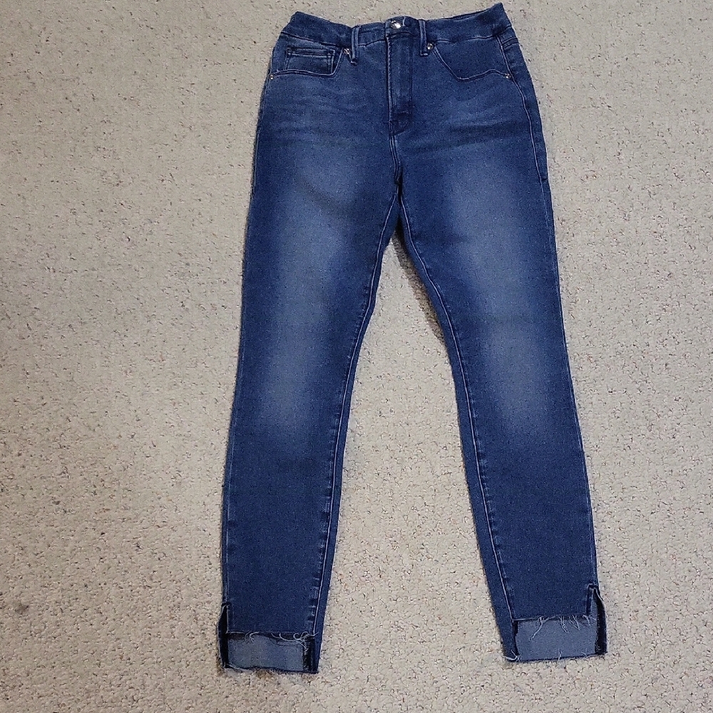 Good American Dark Blue Skinny Jeans
